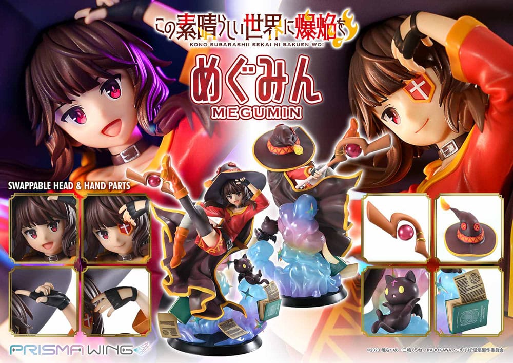 Konusuba - An Explosion on This Wonderful World! statuette PVC 1/7 Prisma Wing Megumin 23 cm