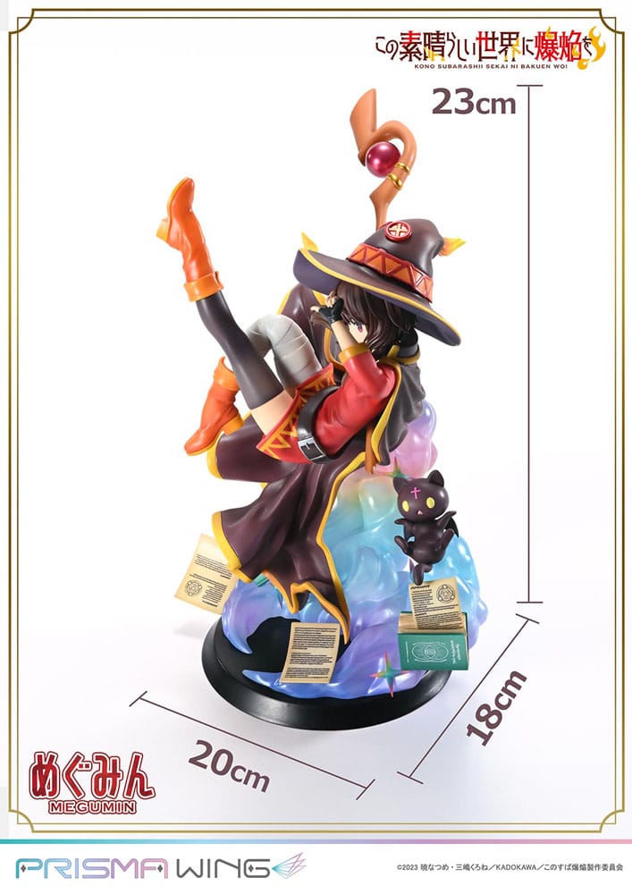Konusuba - An Explosion on This Wonderful World! statuette PVC 1/7 Prisma Wing Megumin 23 cm