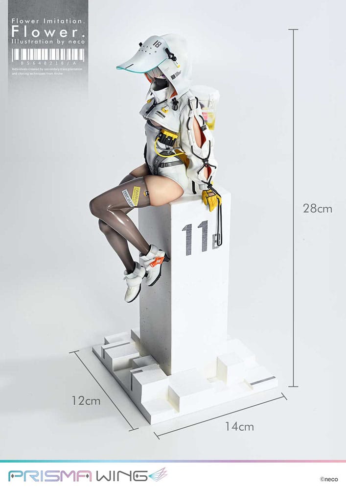 Flower Imitation statuette PVC 1/7 Prisma Wing Flower Illustration by Neco 28 cm