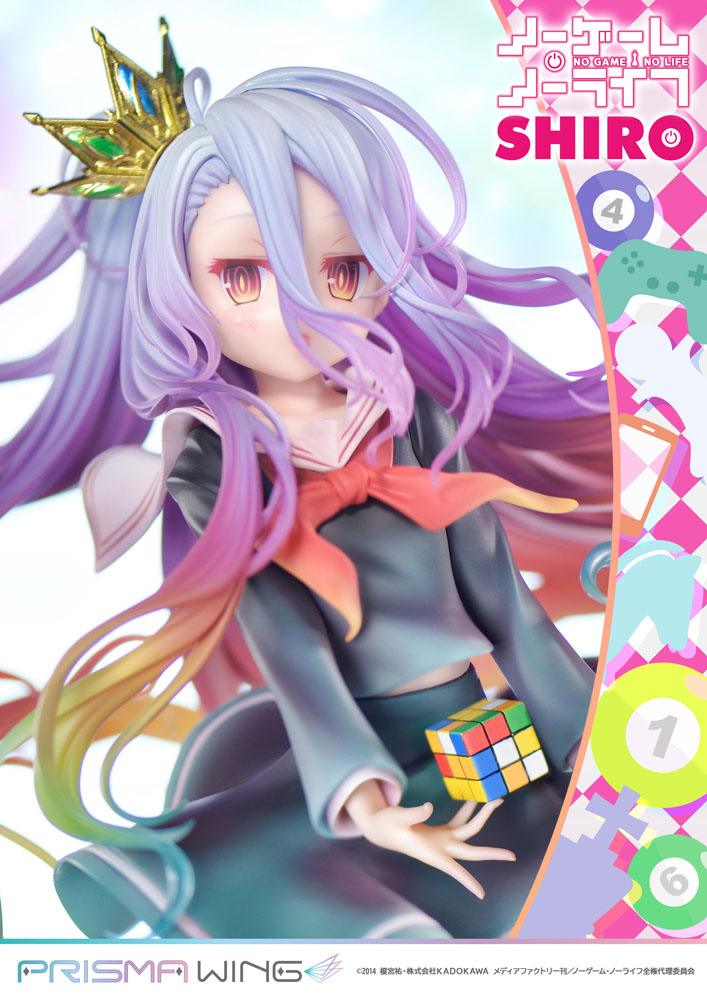 No Game No Life statuette PVC 1/7 Prisma Wing Shiro 27 cm