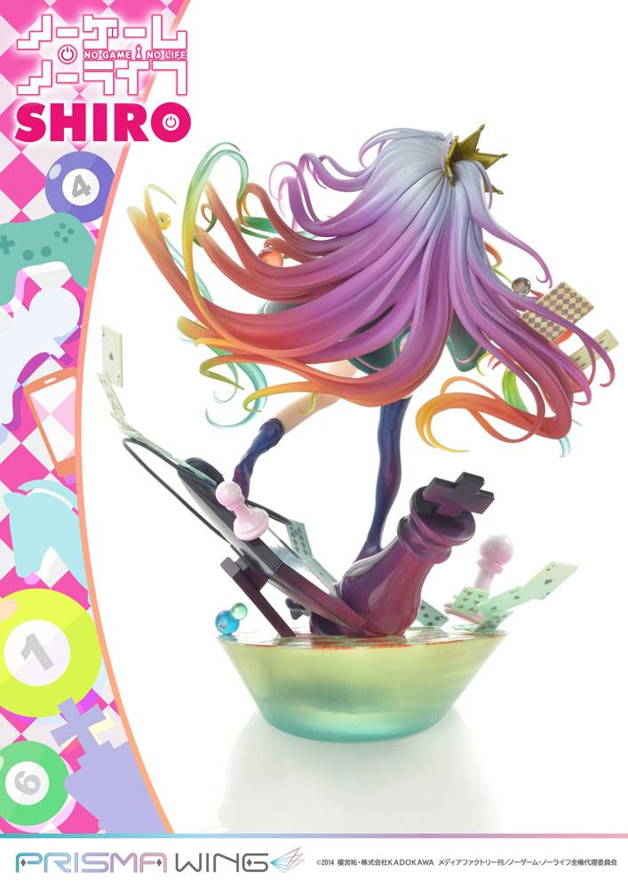 No Game No Life statuette PVC 1/7 Prisma Wing Shiro 27 cm