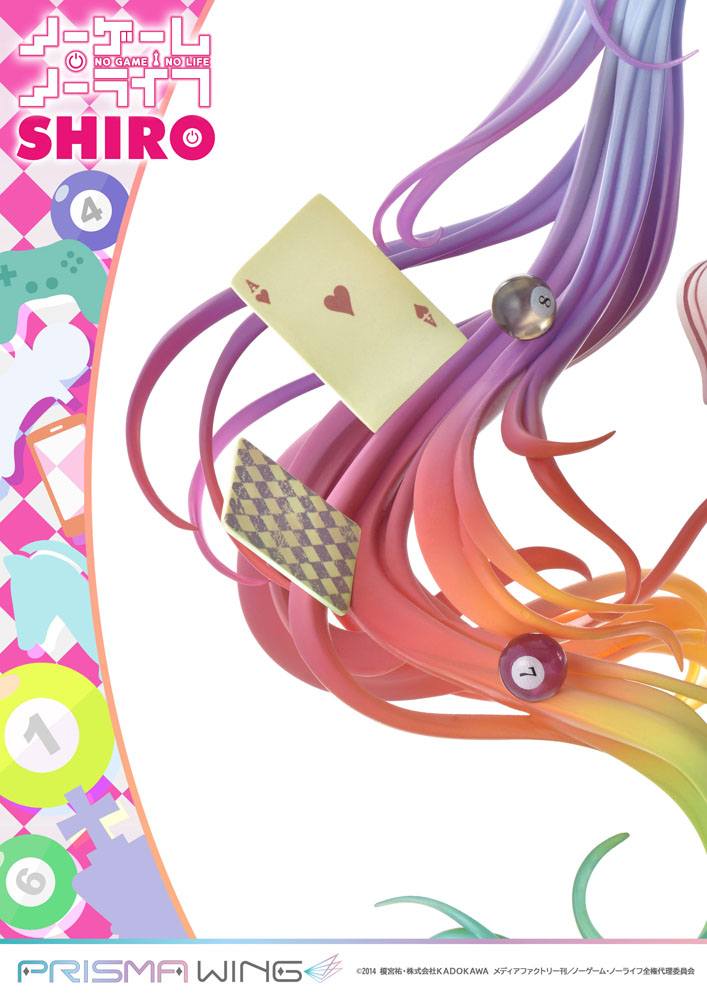 No Game No Life statuette PVC 1/7 Prisma Wing Shiro 27 cm