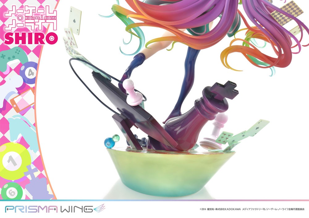 No Game No Life statuette PVC 1/7 Prisma Wing Shiro 27 cm