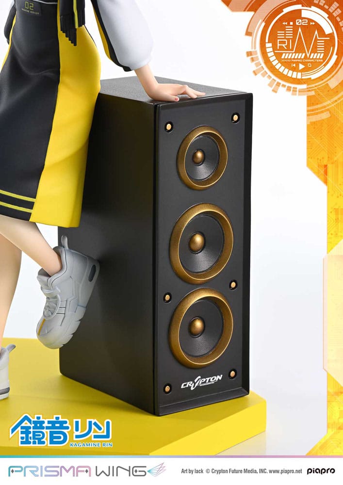 Vocaloid statuette PVC 1/7 Prisma Wing Piapro Characters Kagamine Rin (Art by lack) 21 cm