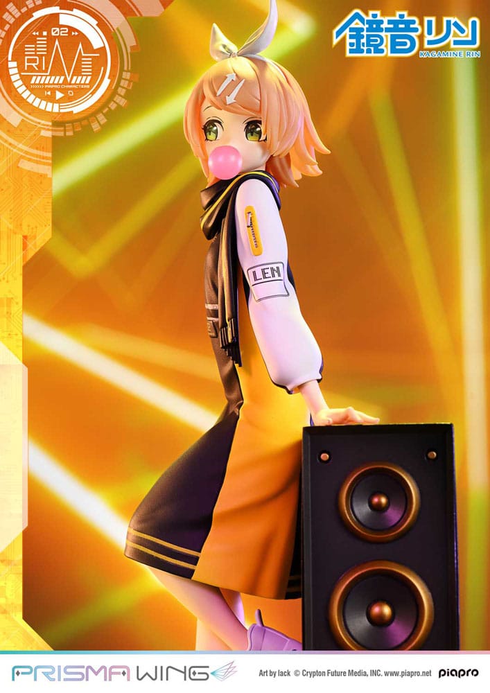 Vocaloid statuette PVC 1/7 Prisma Wing Piapro Characters Kagamine Rin (Art by lack) 21 cm