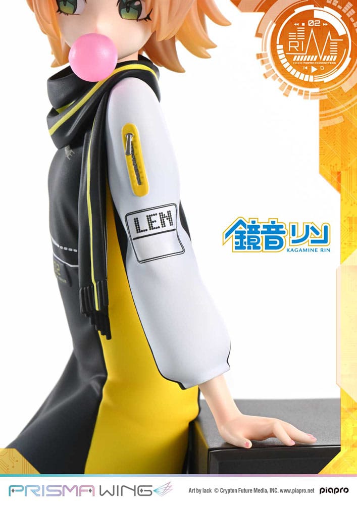 Vocaloid statuette PVC 1/7 Prisma Wing Piapro Characters Kagamine Rin (Art by lack) 21 cm