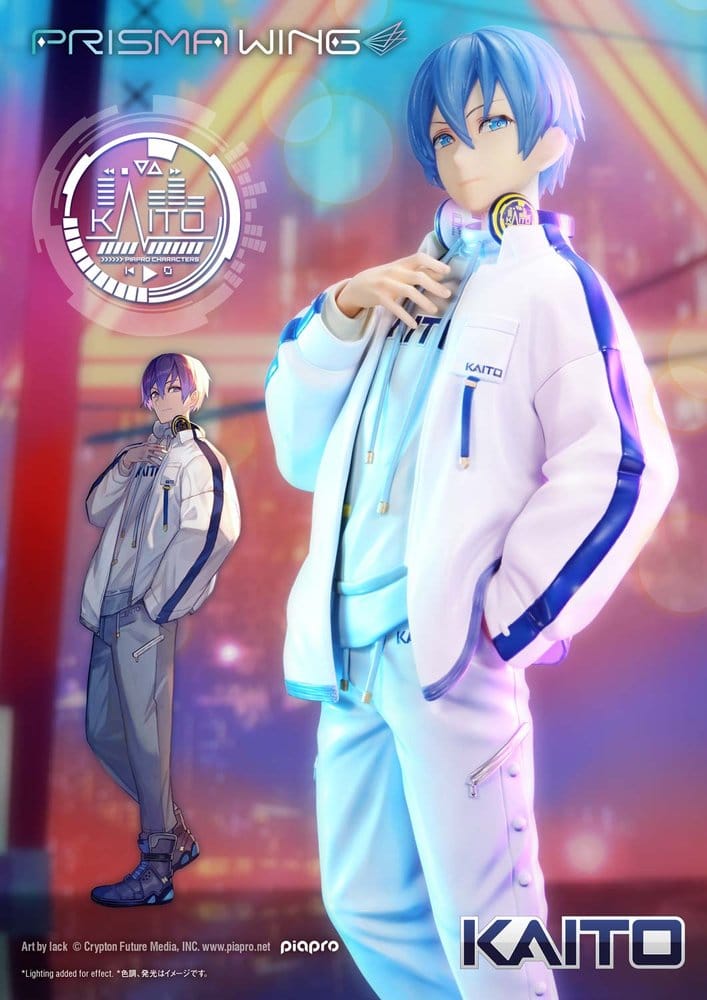 Piapro Characters Prisma Wing Figurine 1/7 KAITO "Art by lack" 24 cm