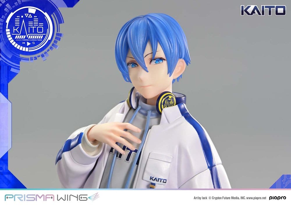 Piapro Characters Prisma Wing Figurine 1/7 KAITO "Art by lack" 24 cm