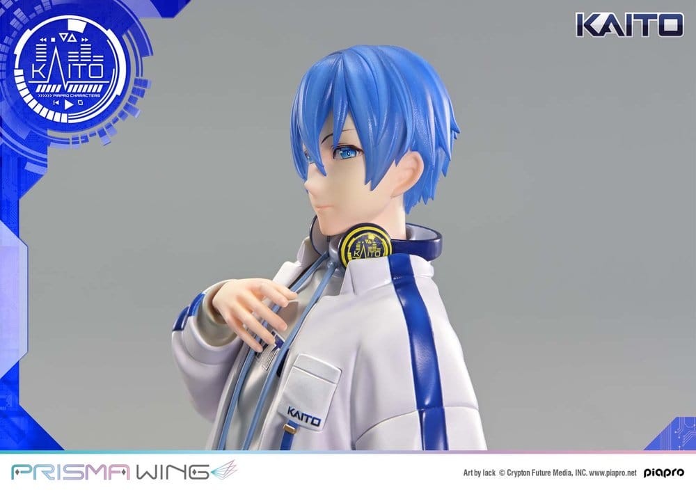 Piapro Characters Prisma Wing Figurine 1/7 KAITO "Art by lack" 24 cm