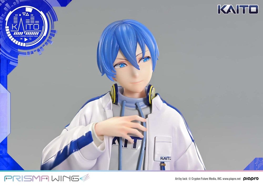 Piapro Characters Prisma Wing Figurine 1/7 KAITO "Art by lack" 24 cm