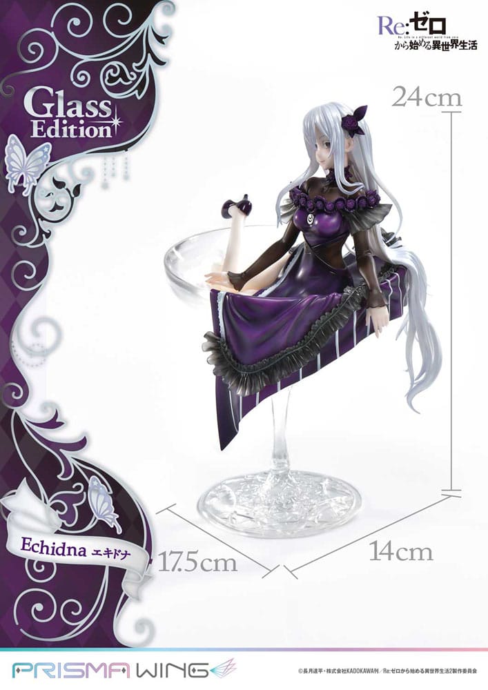 Re:ZERO Starting Life in Another World statuette PVC 1/7 Prisma Wing Echidna Glass Edition 24 cm
