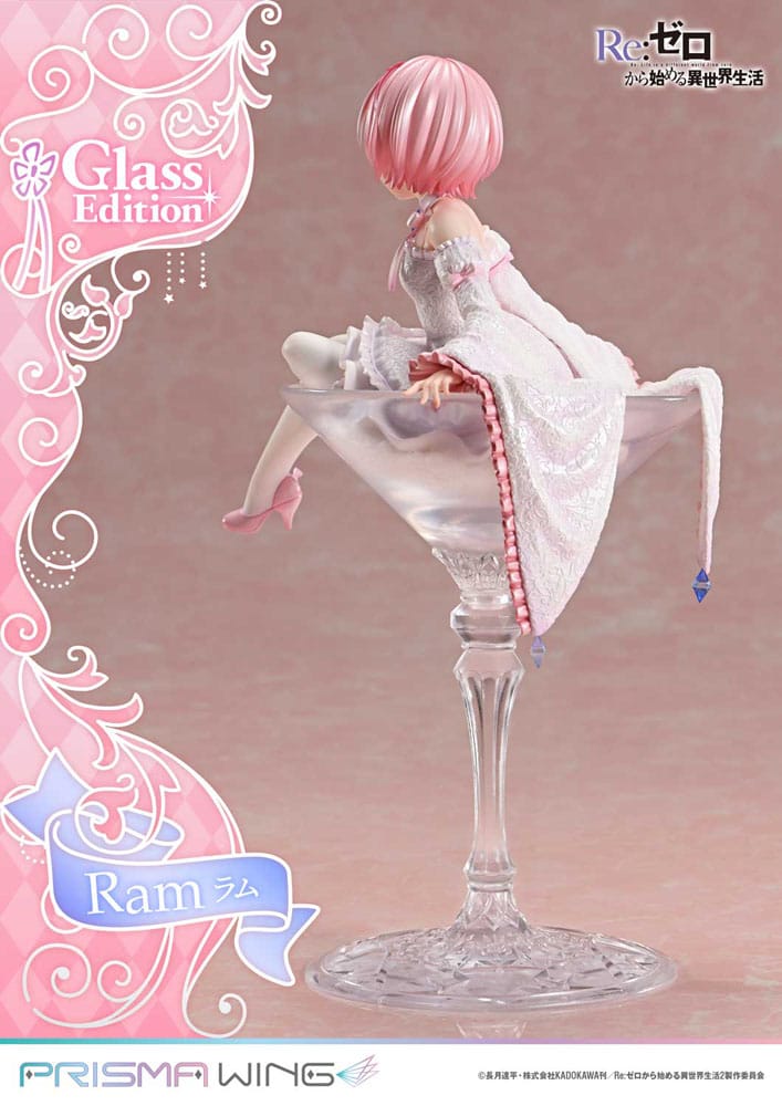 Re:ZERO Starting Life in Another World statuette PVC 1/7 Prisma Wing Ram Glass Edition 24 cm