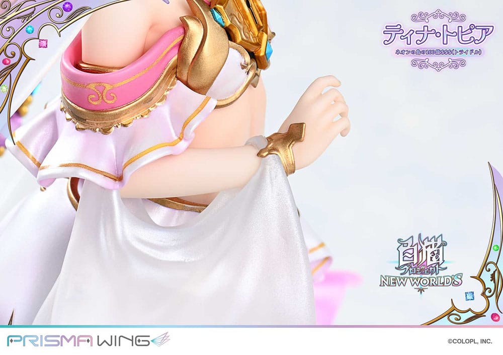 White Cat Project statuette PVC 1/7 Prisma Wing Tina Topia (The 10 Billion Tridollars of Neon Island) 22 cm