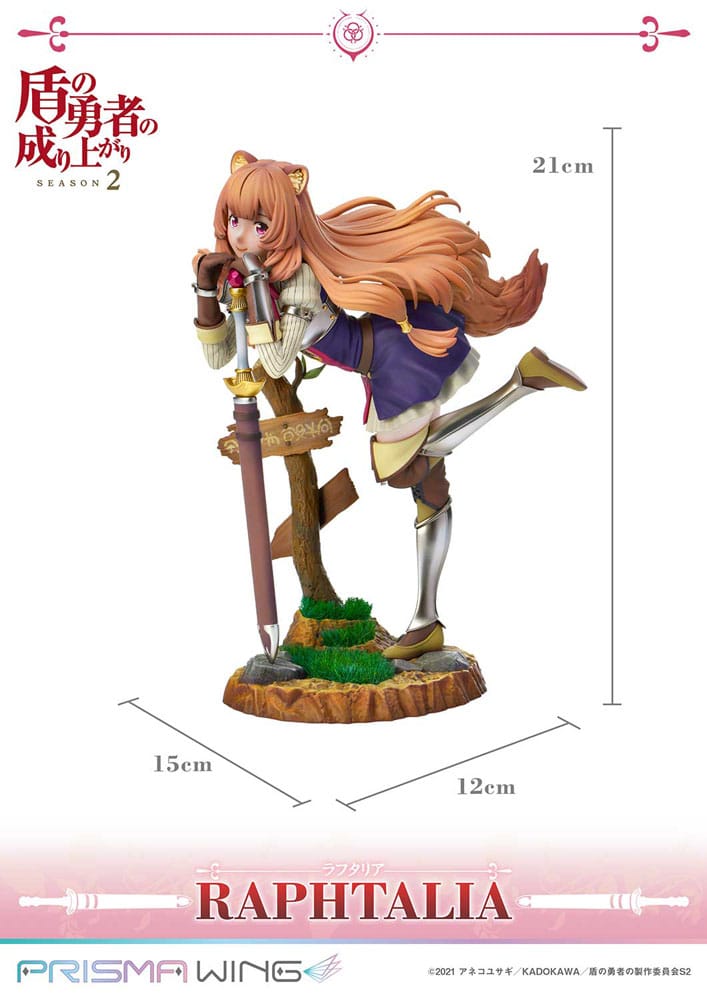 The Rising of the Shield Hero Season 2  statuette PVC 1/7 Prisma Wing Raphtalia 21 cm