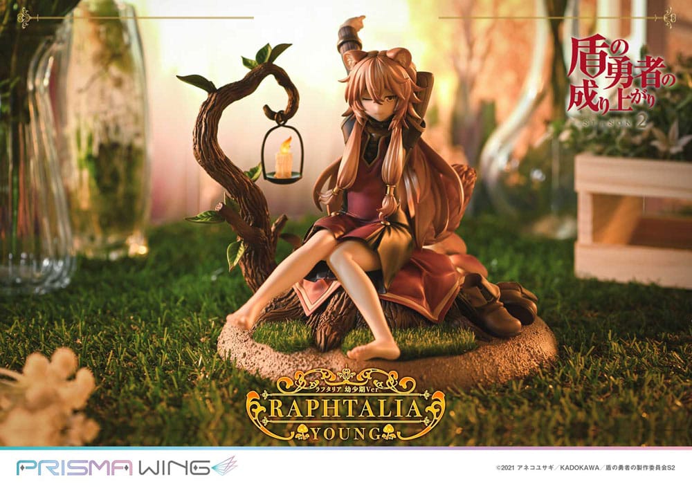 The Rising of the shield Hero Season 2 statuette PVC 1/7 Prisma Wing Raphtalia Young Version 15 cm