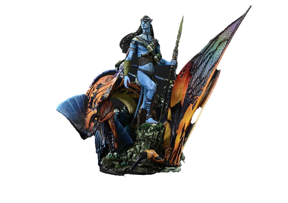 Avatar (Film) statuette Real Elite Masterline Series 1/4 Jake Sully & The Great Leonopteryx 87 cm