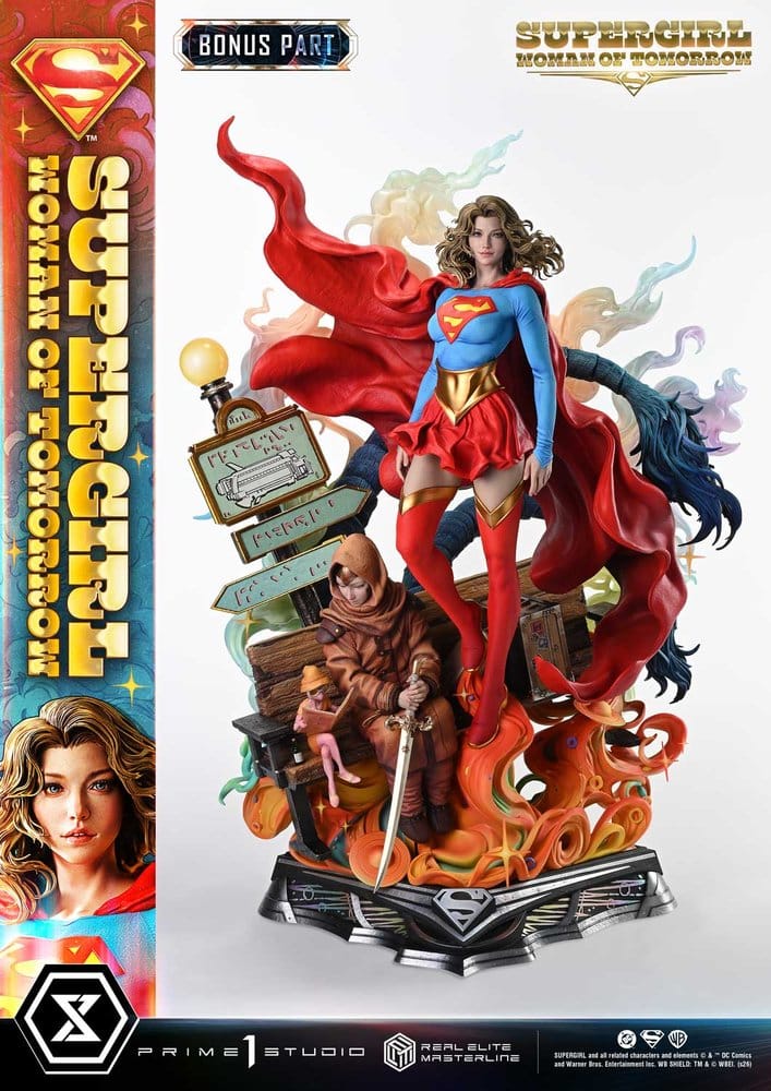 DC Comics Real Elite Masterline Series statuette 1/4 Supergirl Woman of Tomorrow Bonus Version 63 cm