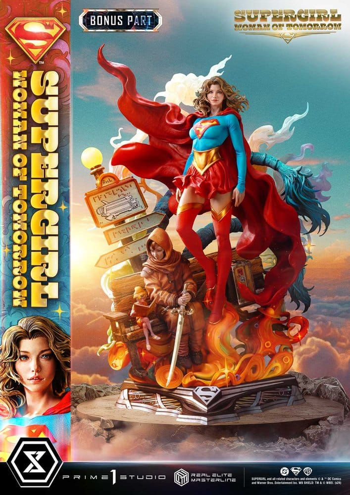 DC Comics Real Elite Masterline Series statuette 1/4 Supergirl Woman of Tomorrow Bonus Version 63 cm