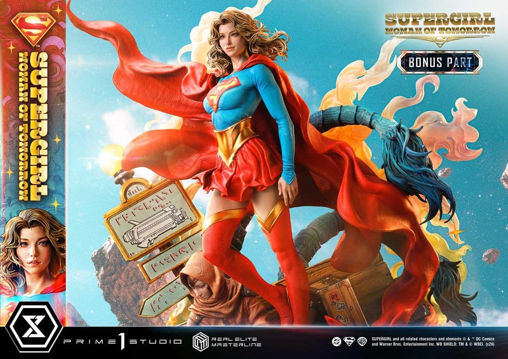 DC Comics Real Elite Masterline Series statuette 1/4 Supergirl Woman of Tomorrow Bonus Version 63 cm