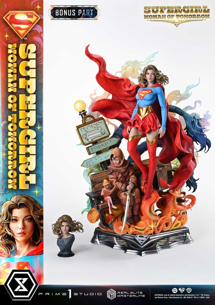 DC Comics Real Elite Masterline Series statuette 1/4 Supergirl Woman of Tomorrow Bonus Version 63 cm