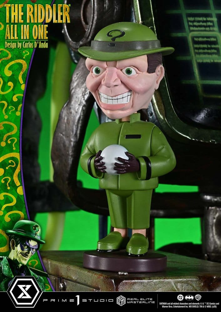 DC Comics Real Elite Masterline Series Statue 1/3 The Riddler All In One (Design by Carlos D'Anda) 74 cm
