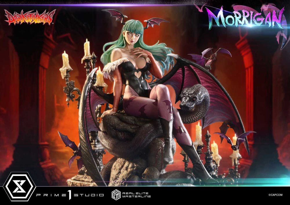 Darkstalkers statuette Real Elite Masterline Series 1/4 Morrigan 55 cm