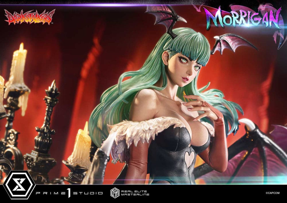 Darkstalkers statuette Real Elite Masterline Series 1/4 Morrigan 55 cm