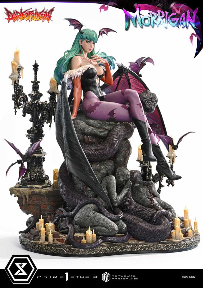 Darkstalkers statuette Real Elite Masterline Series 1/4 Morrigan 55 cm