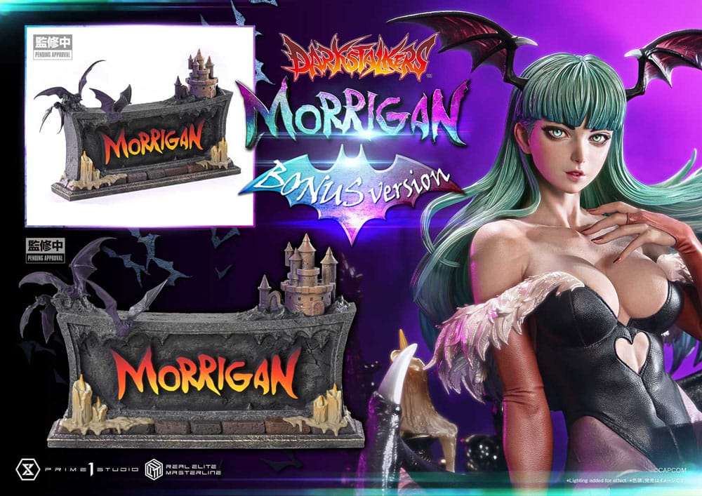 Darkstalkers statuette Real Elite Masterline Series 1/4 Morrigan Bonus Version 55 cm