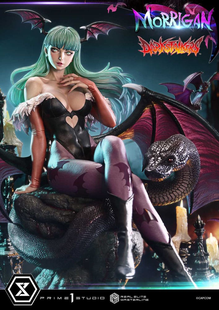 Darkstalkers statuette Real Elite Masterline Series 1/4 Morrigan Bonus Version 55 cm