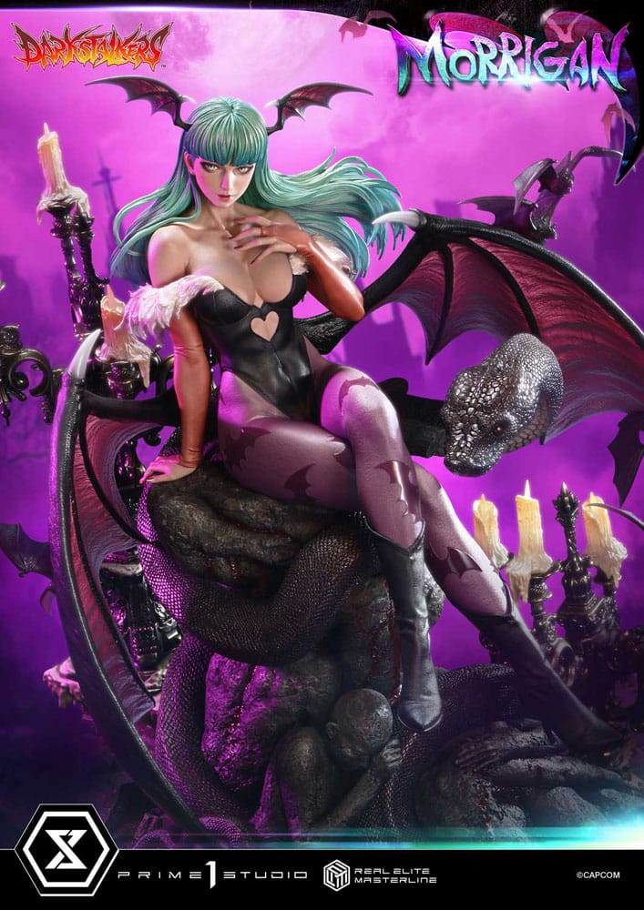 Darkstalkers statuette Real Elite Masterline Series 1/4 Morrigan Bonus Version 55 cm