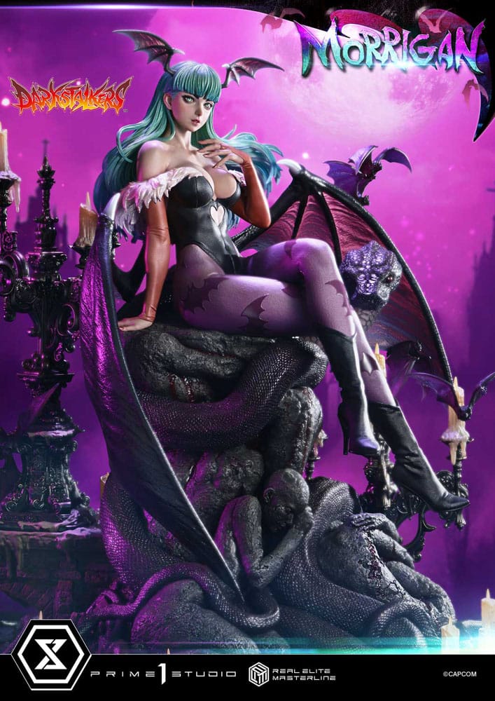 Darkstalkers statuette Real Elite Masterline Series 1/4 Morrigan Bonus Version 55 cm