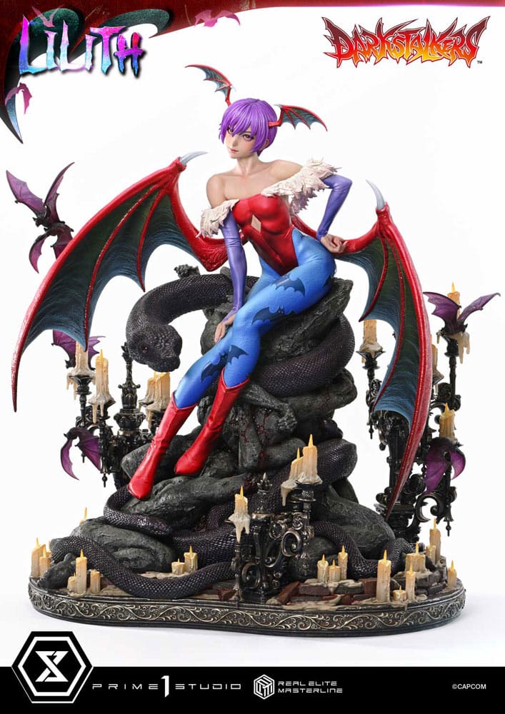 Darkstalkers statuette Real Elite Masterline Series 1/4 Lilith 52 cm
