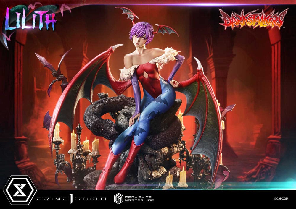 Darkstalkers statuette Real Elite Masterline Series 1/4 Lilith 52 cm