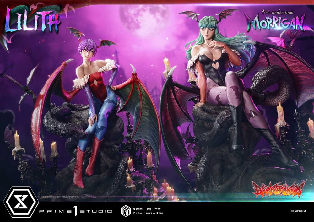 Darkstalkers statuette Real Elite Masterline Series 1/4 Lilith 52 cm