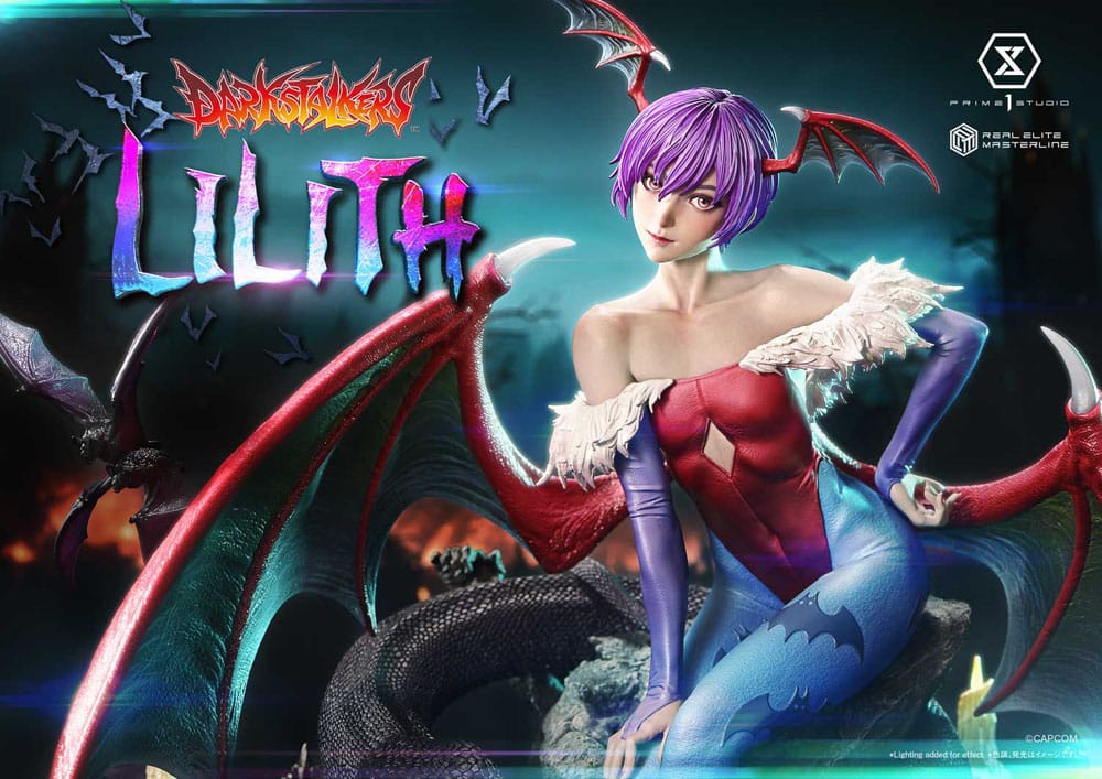 Darkstalkers statuette Real Elite Masterline Series 1/4 Lilith Bonus Version 52 cm