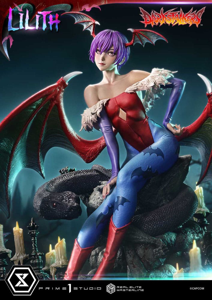 Darkstalkers statuette Real Elite Masterline Series 1/4 Lilith Bonus Version 52 cm