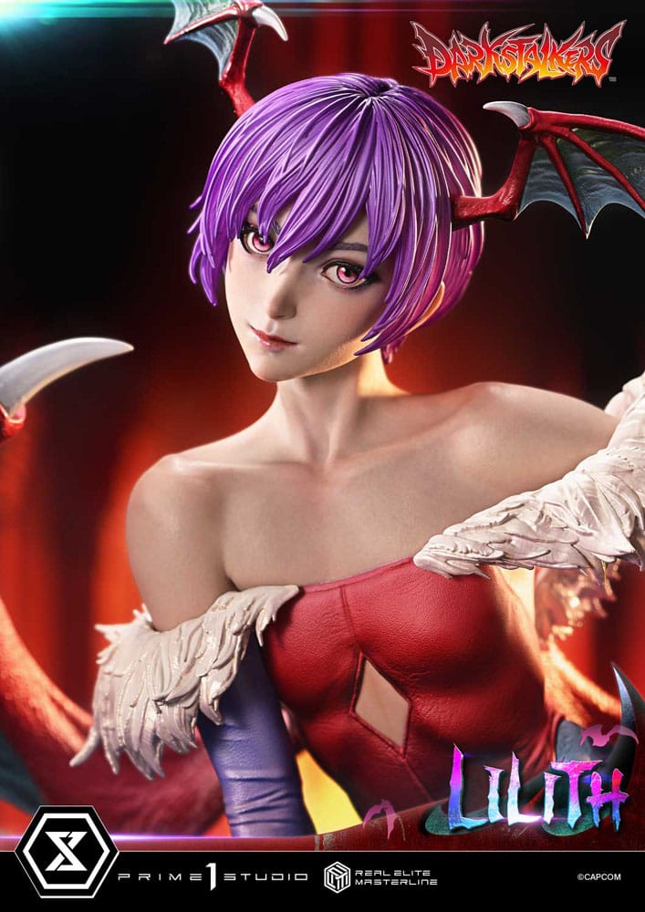 Darkstalkers statuette Real Elite Masterline Series 1/4 Lilith Bonus Version 52 cm