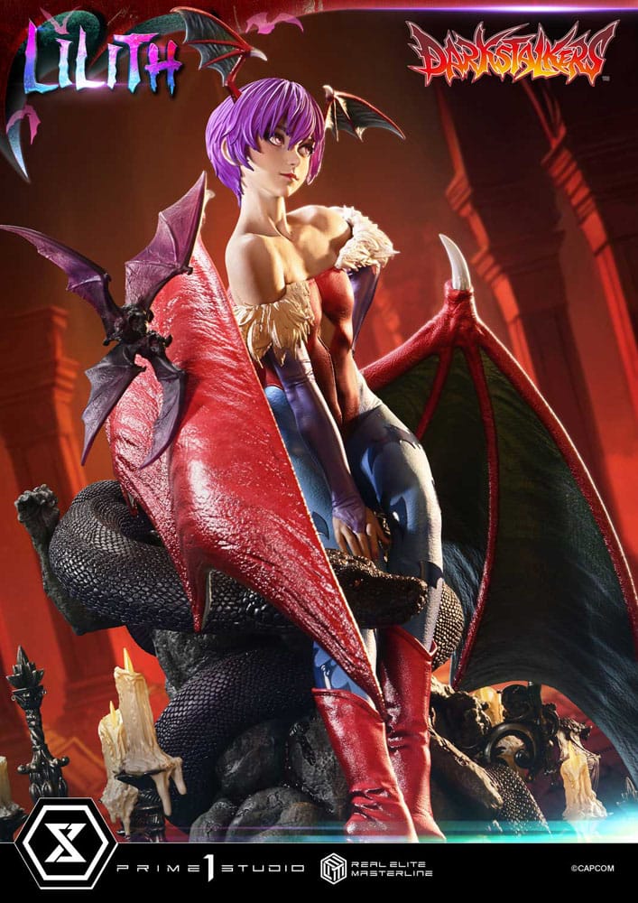 Darkstalkers statuette Real Elite Masterline Series 1/4 Lilith Bonus Version 52 cm