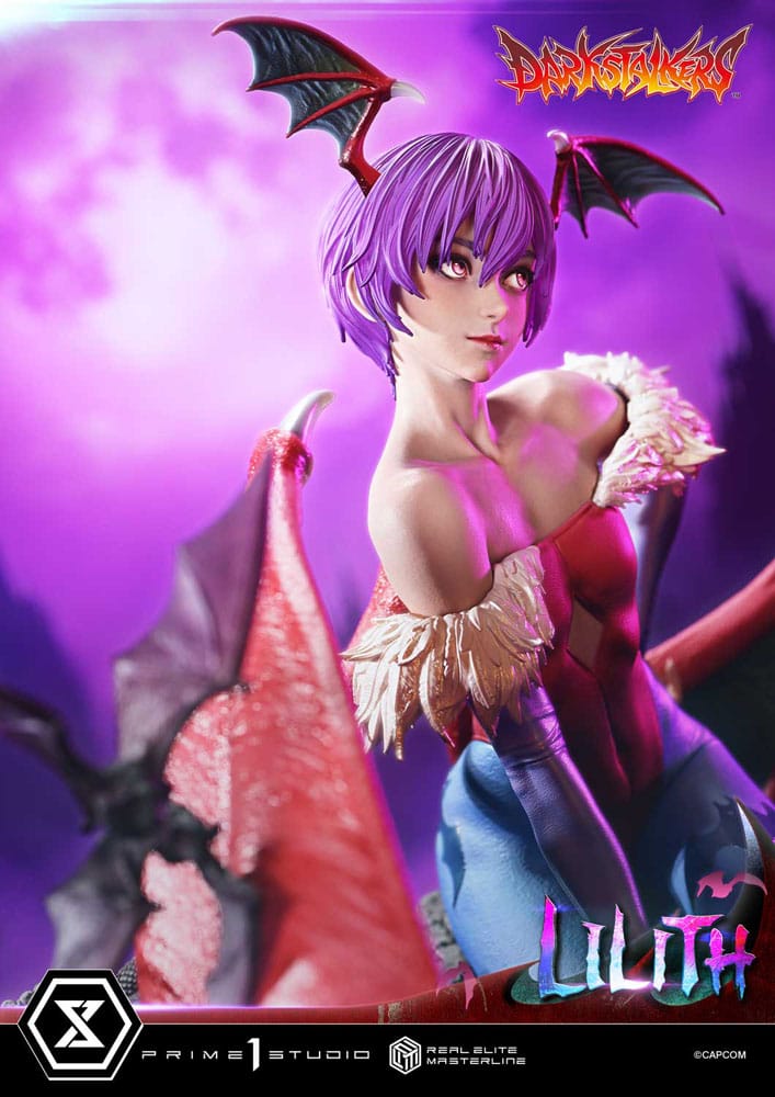 Darkstalkers statuette Real Elite Masterline Series 1/4 Lilith Bonus Version 52 cm