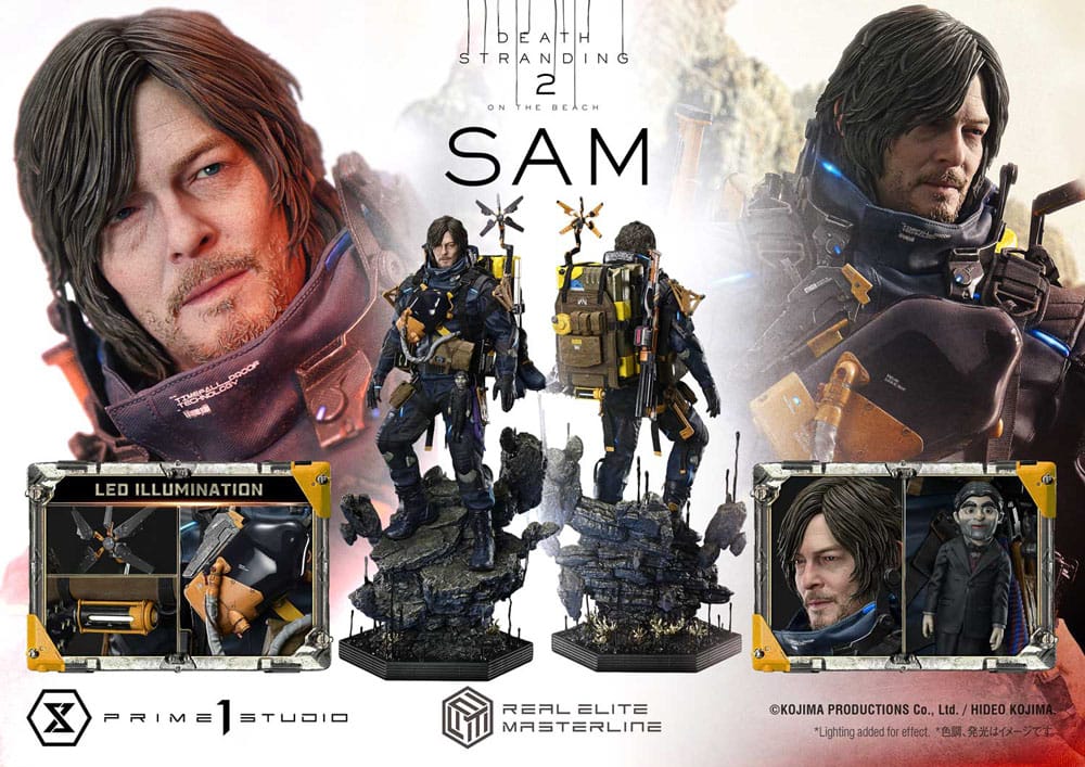 Death Stranding 2: On the Beach statuette Real Elite Masterline Series 1/3 Sam 83 cm