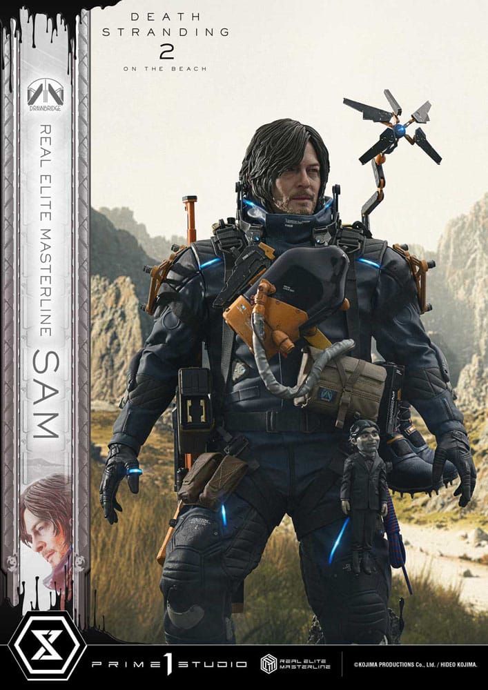 Death Stranding 2: On the Beach statuette Real Elite Masterline Series 1/3 Sam 83 cm