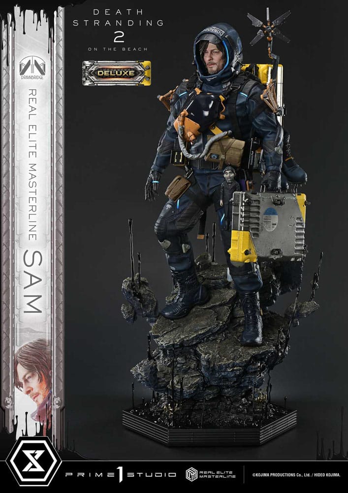 Death Stranding 2: On the Beach statuette Real Elite Masterline Series 1/3 Sam Deluxe Version 83 cm