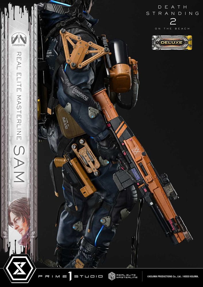 Death Stranding 2: On the Beach statuette Real Elite Masterline Series 1/3 Sam Deluxe Version 83 cm