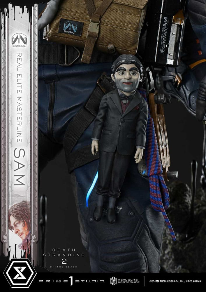 Death Stranding 2: On the Beach statuette Real Elite Masterline Series 1/3 Sam Deluxe Version 83 cm