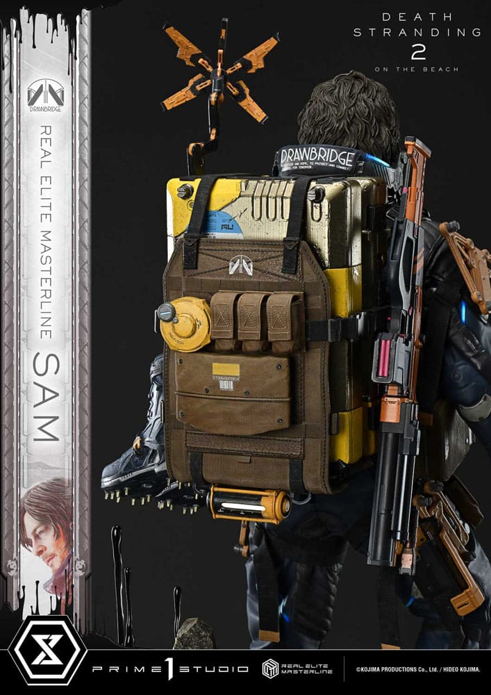 Death Stranding 2: On the Beach statuette Real Elite Masterline Series 1/3 Sam Deluxe Version 83 cm