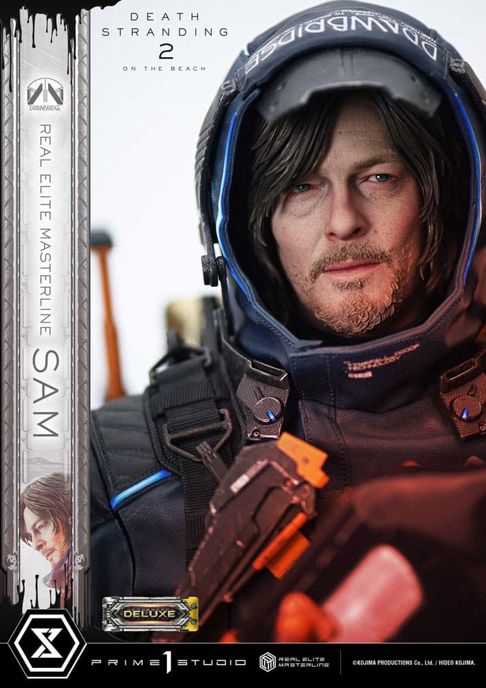 Death Stranding 2: On the Beach statuette Real Elite Masterline Series 1/3 Sam Deluxe Bonus Version 83 cm