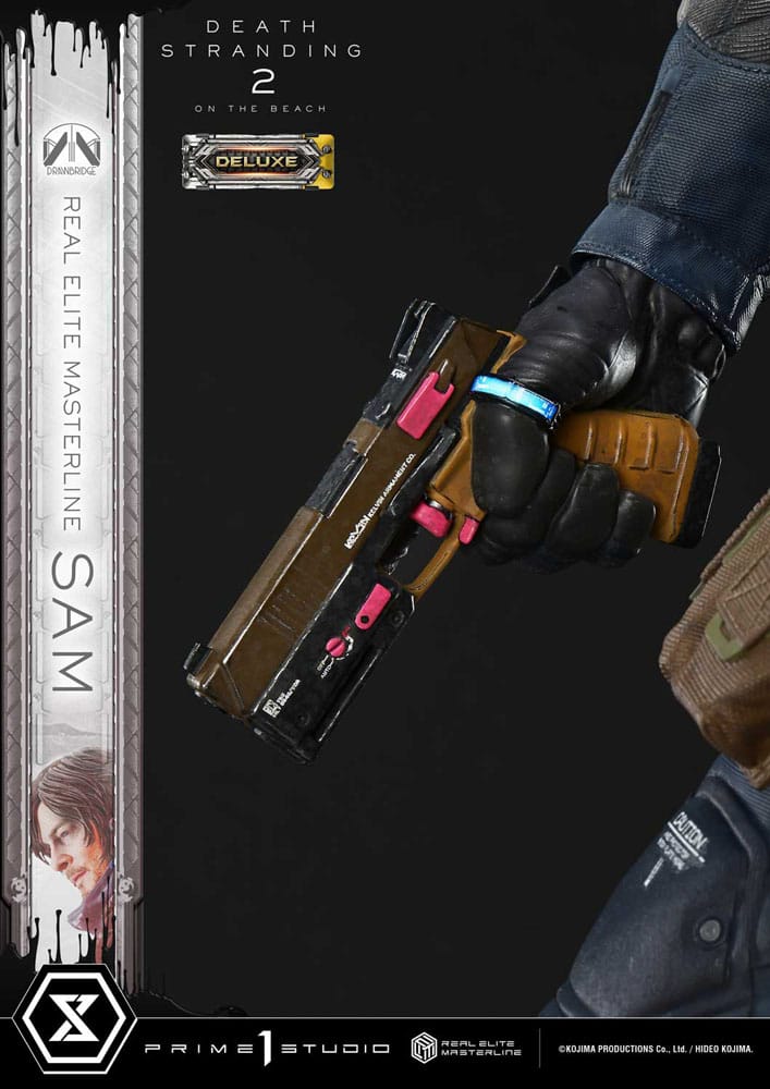 Death Stranding 2: On the Beach statuette Real Elite Masterline Series 1/3 Sam Deluxe Bonus Version 83 cm