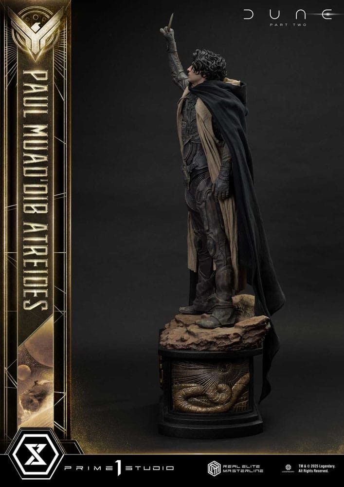Dune: Part Two statuette Real Elite Masterline Series 1/3 Paul Atreides 90 cm