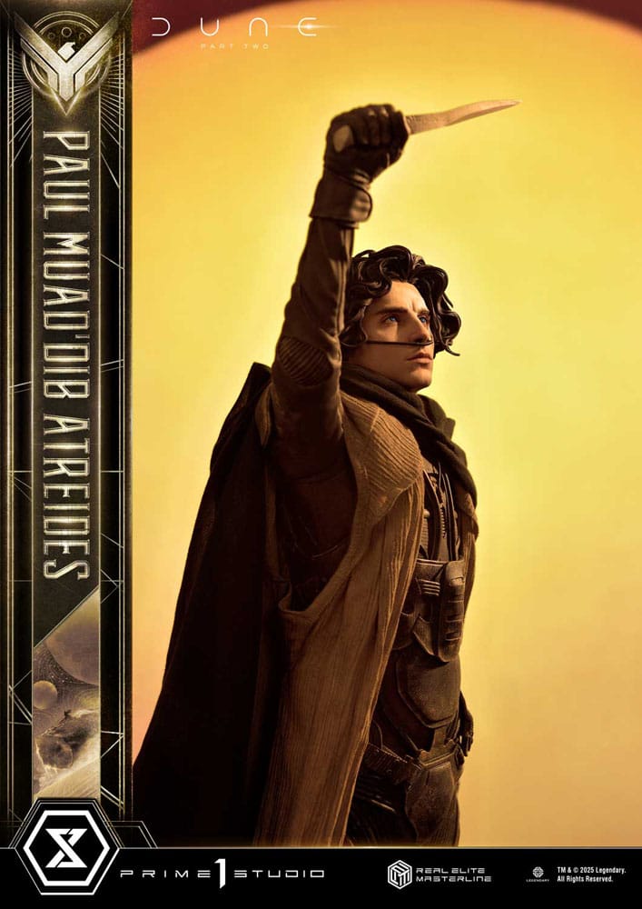 Dune: Part Two statuette Real Elite Masterline Series 1/3 Paul Atreides 90 cm